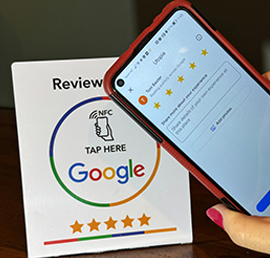 Transform customer feedback with Google Review Stands